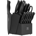 15-Piece Hunter.Dual Self Sharpening Kitchen Knife Set