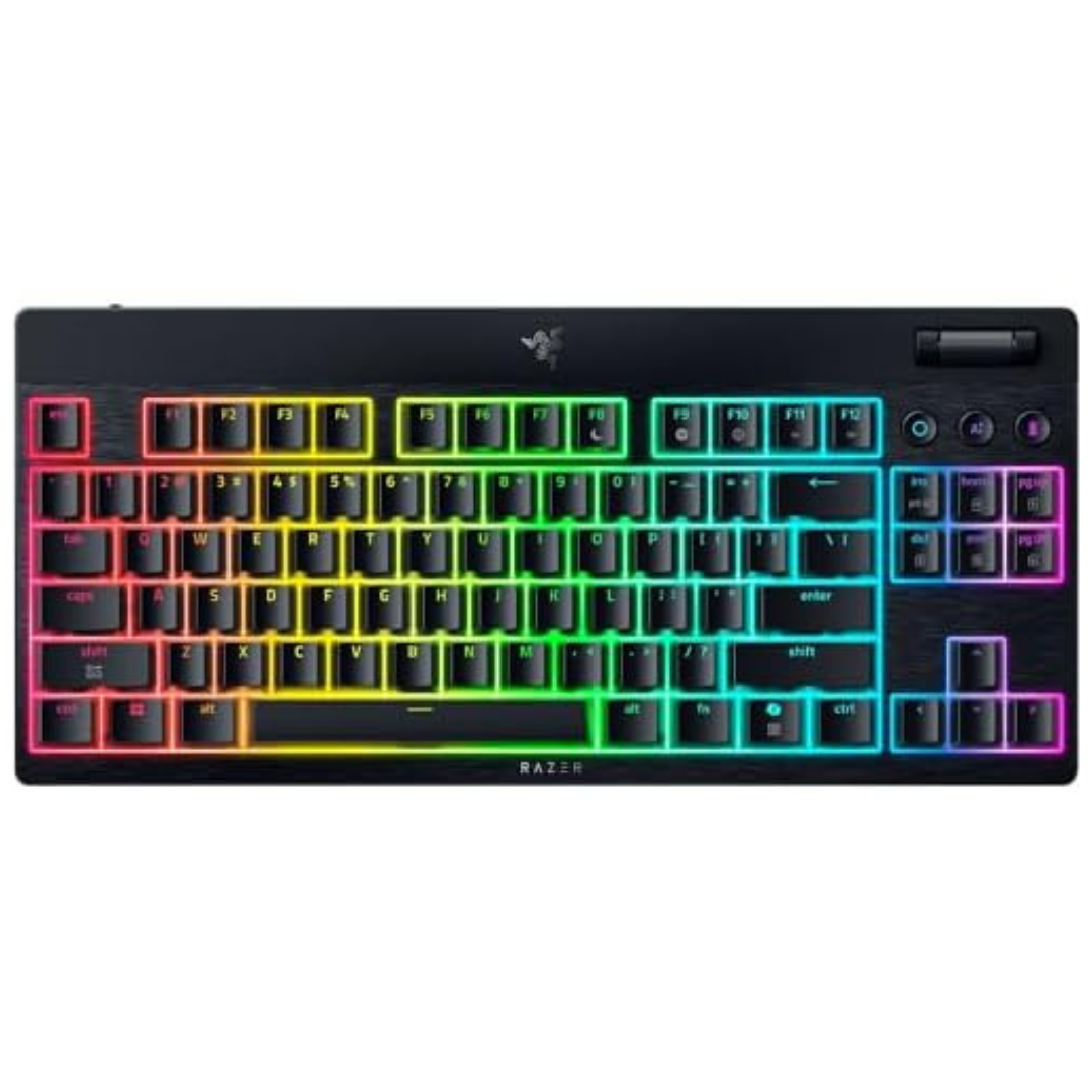 Razer BlackWidow V4 Low Profile TKL HyperSpeed Wireless Gaming Keyboard