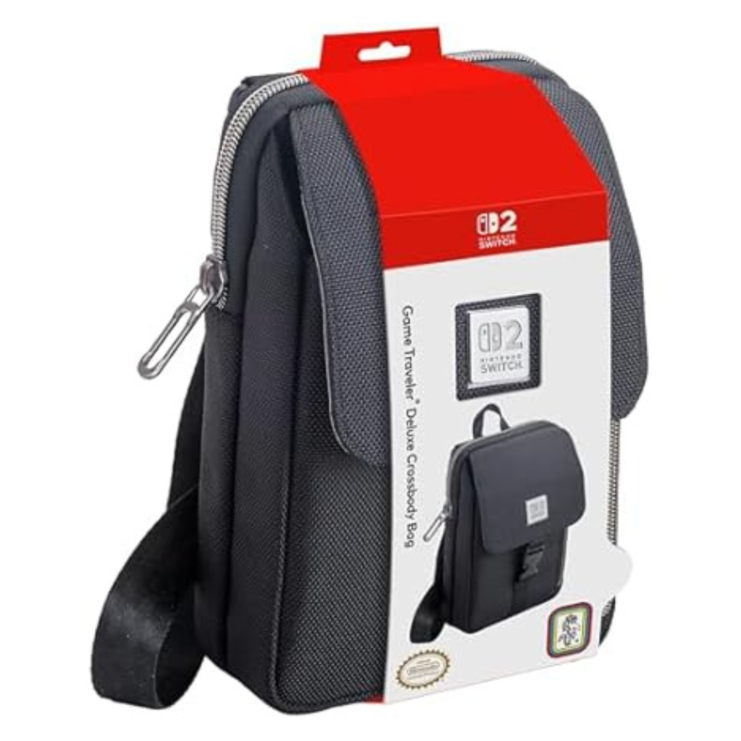 RDS Industries Nintendo Switch 2 Traveler Deluxe Crossbody Bag Case