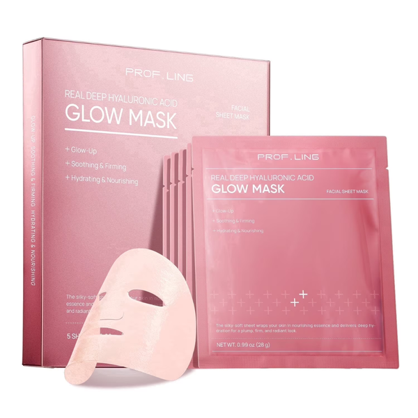 5-Count Real Deep Hyaluronic Acid Glow Mask