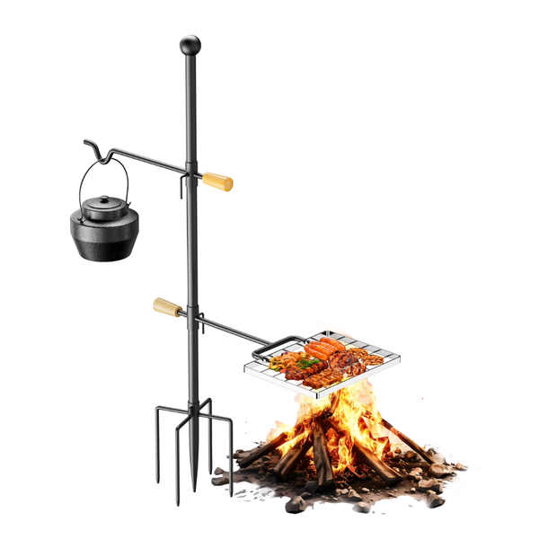 Mr IRONSTONE Heavy Duty Campfire Grill Grate