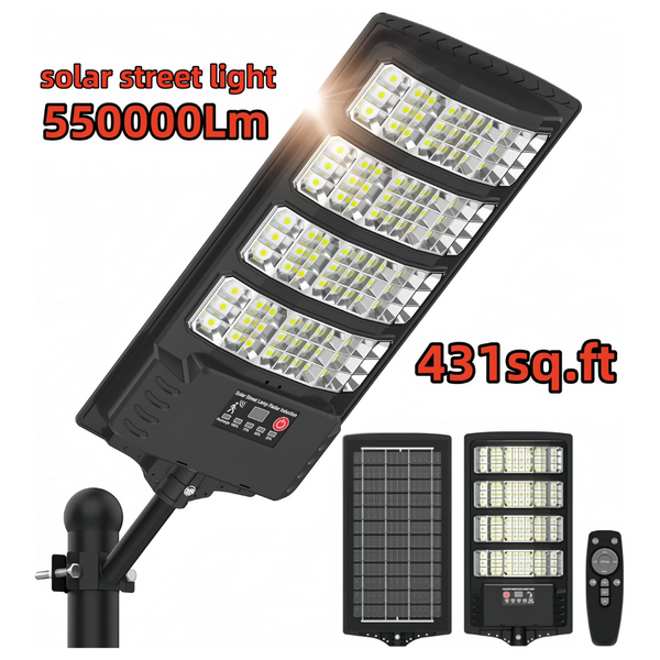 Dnxniaify 550000Lm Solar Powered Outdoor Lights