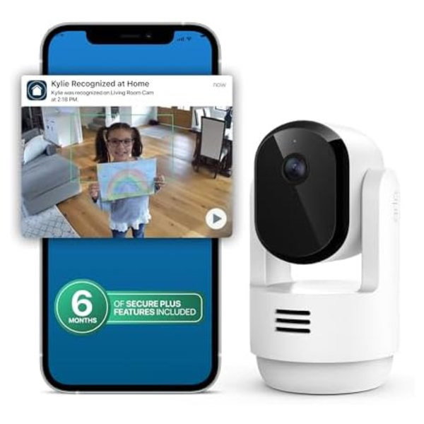 Arlo 2K Essential Indoor Pan Tilt Security Camera