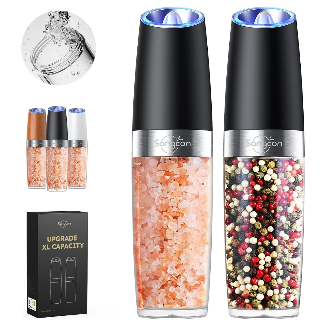 Gravity Electric Salt And Pepper Grinder Set