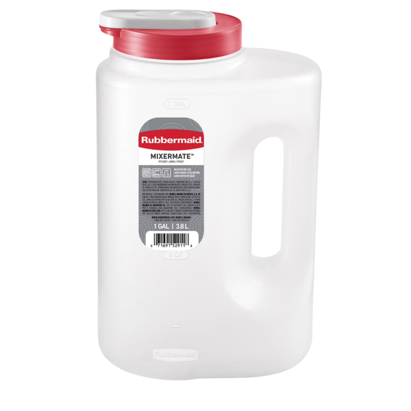 1-Gallon Rubbermaid Mixermate Leak-Resistant Pitcher (2122604)