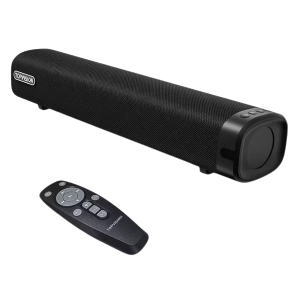 TopVision Sound Bar With Subwoofer & Remote Control