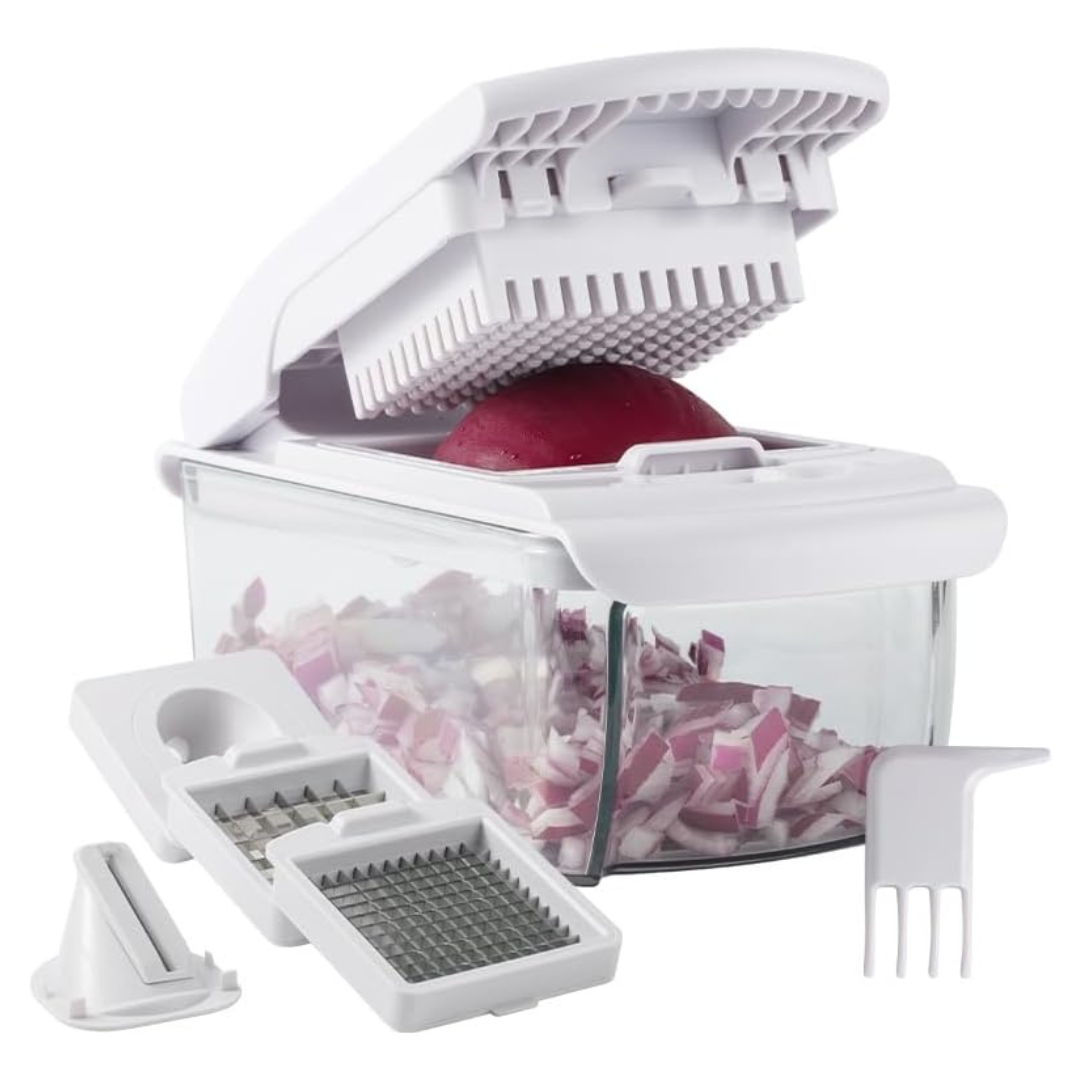 Cook With Color Multifunctional 11-in-1 Vegetable Chopper