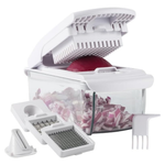 Cook With Color Multifunctional 11-in-1 Vegetable Chopper
