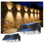 2-Pack Toeuie 100LM Solar Fence Lights