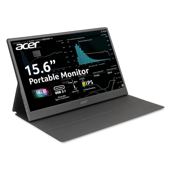 15.6" Acer PM161Q Cbmiuux Portable FHD IPS Freesync Monitor
