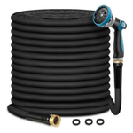 100ft Lightweight Garden Hose With 10 Function Nozzle