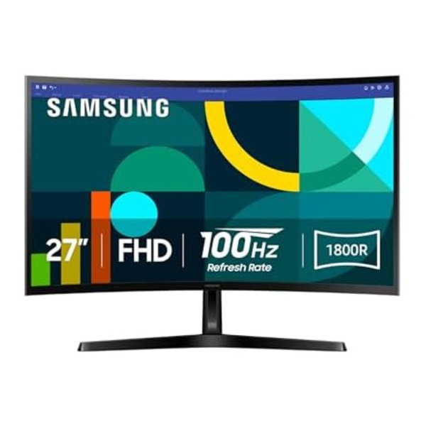 27" Samsung Essential S3 Series (S36GD) Curved FHD 100Hz 4ms VA Monitor
