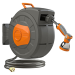 100FT Entgard Retractable 1/2" Heavy Duty Garden Hose Reel