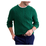 Club Room Men's Mixed Cable-Knit Crewneck Sweater (2 Colors)