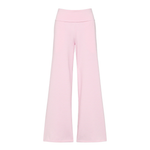 PINK Women's All-Day Cotton Foldover Wide-Leg Pants