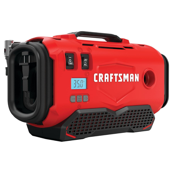 Craftsman V20 Tire Inflator Portable Air Compressor W/ 3 Modes
