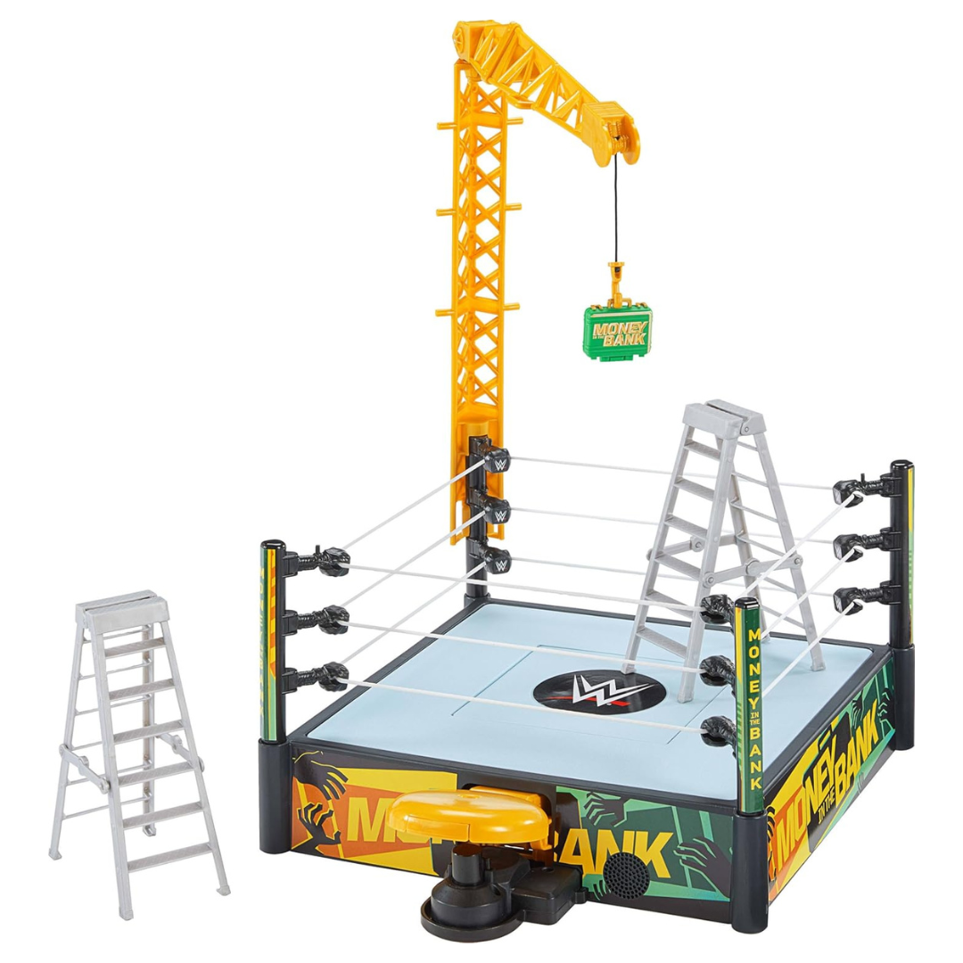 WWE Money In The Bank Cash-in Ring Playset W/ Accessories