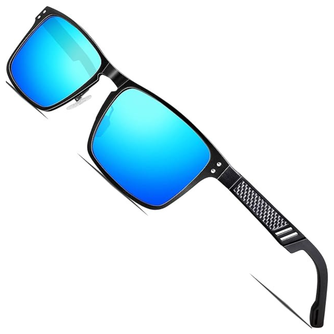 Men's Lightweight Al-Mg Frame UV Protection Luxury Polarized Sunglasses (Various)