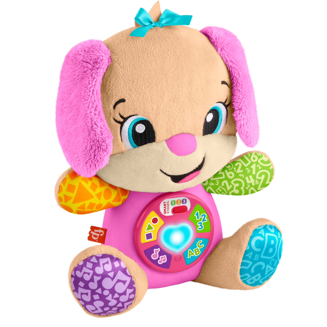 Fisher-Price Laugh & Learn Smart Stages Sis Musical Plush Toy W/ Lights & Songs