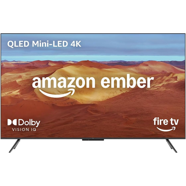 55" Amazon Fire TV Ember 4K Ultra HDR Smart QLED Fire TV