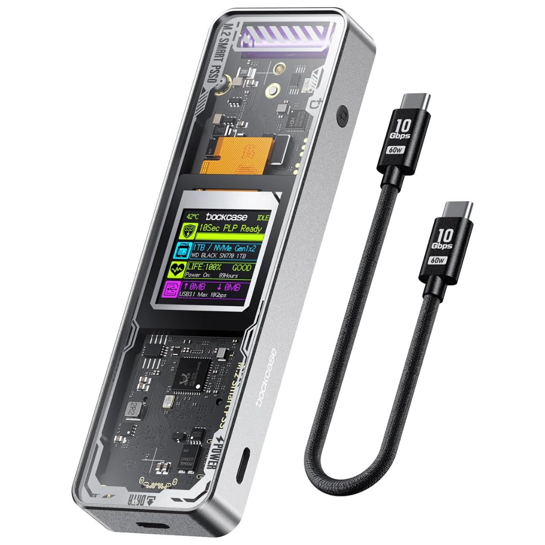 Dockcase Explorer Edition M.2 NVMe SSD Enclosure