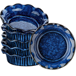 Set Of 6 Vancasso Ceramic Stern Mini Pie Pans