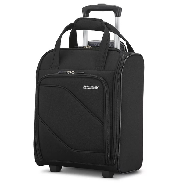 American Tourister Burst Max V Softside 2-Wheeled Underseater Carry-On Luggage + $10 Kohls Cash