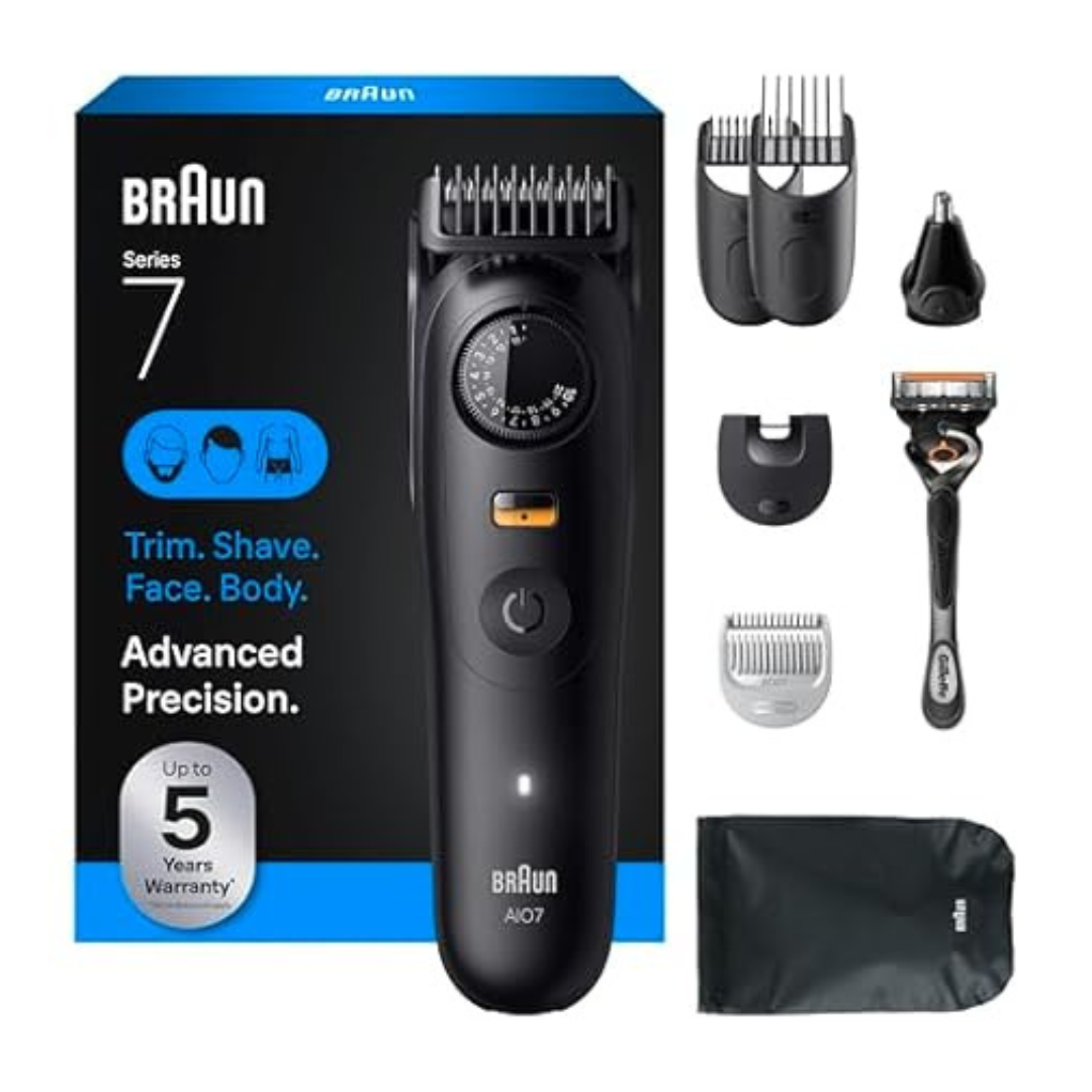 Braun Men's Series 7 7530 All-in-One Beard & Body Grooming Kit