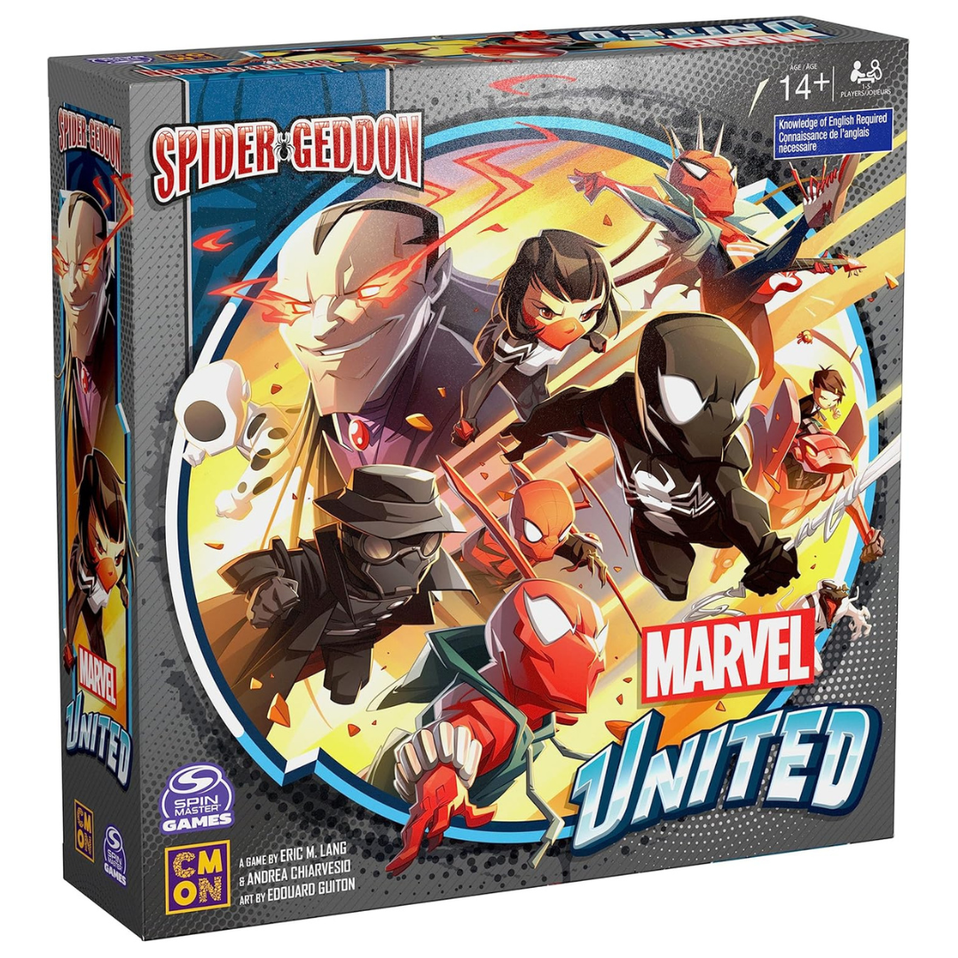 Spin Master Games Marvel United Spider Geddon Strategy Board Game
