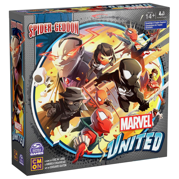 Spin Master Games Marvel United Spider Geddon Strategy Board Game