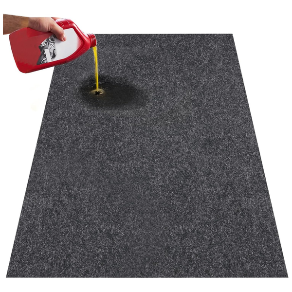 7.4' X 17 VEVOR Durable Slip Resistant Car Garage Mat