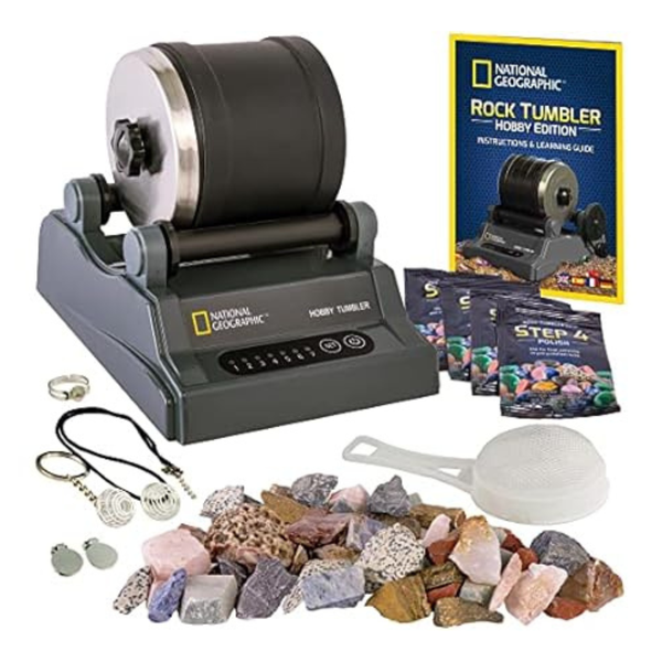 Blue Marble National Geographic Rock Tumbler Kit