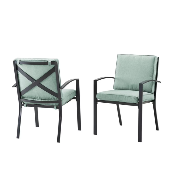 Crosley Furniture Kaplan 2-Piece Outdoor Chair Set