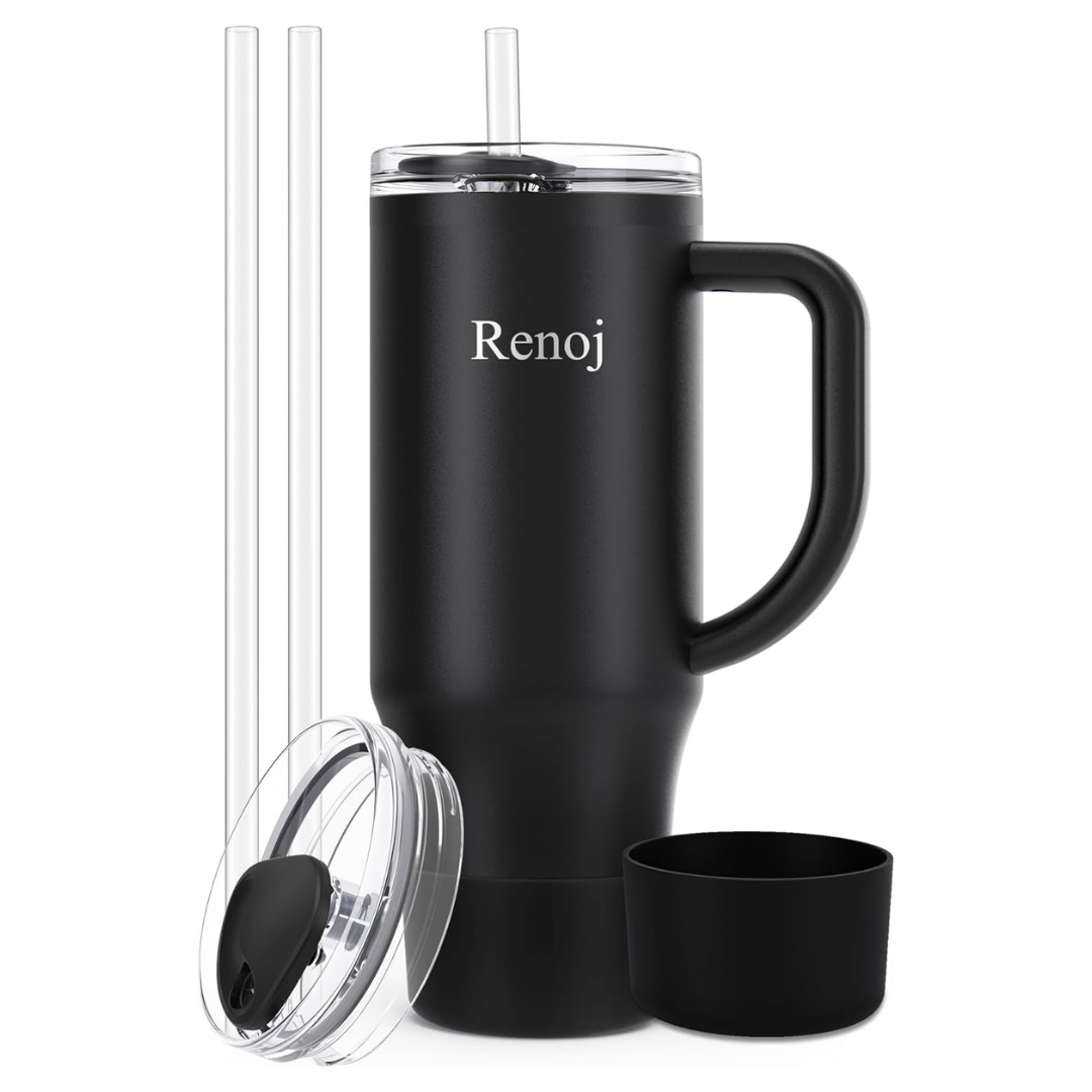 40oz Renoj 100% Spill Resistant Insulated Water Bottle