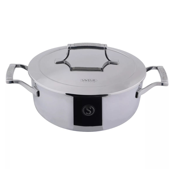 Saveur Selects Voyage Tri-Ply 4 Quart Chef's Pan With Lid + $10 Kohls Cash