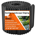 8" X 20-Foot Garden Landscape Edging Border