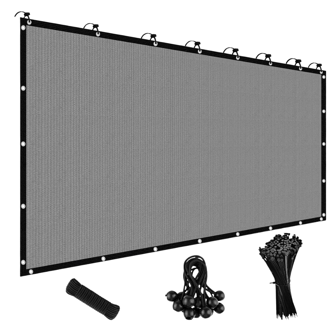 Shade & Beyond 90% Sun Shade Cloth With Grommets