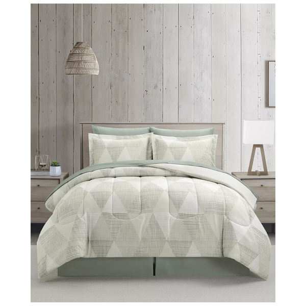Macys Hudson Geometric 8-Piece Comforter Sets