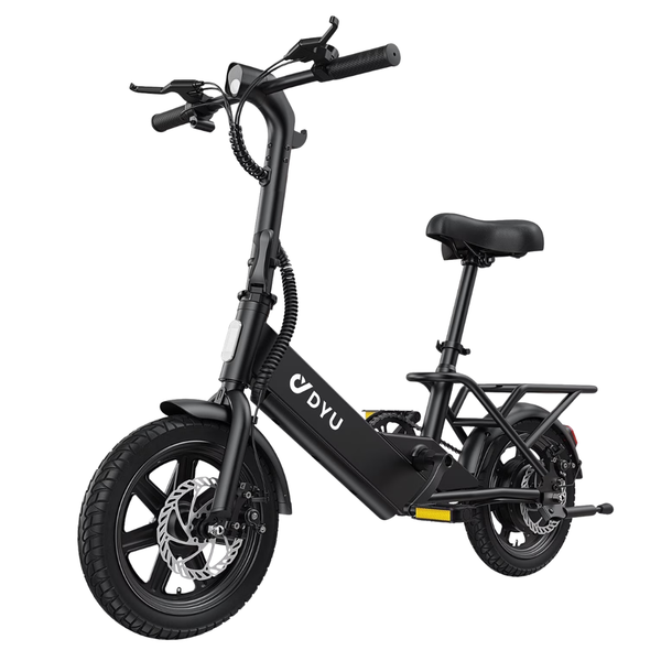DYU 14" 500W Peak Motor Folding Electric Bike