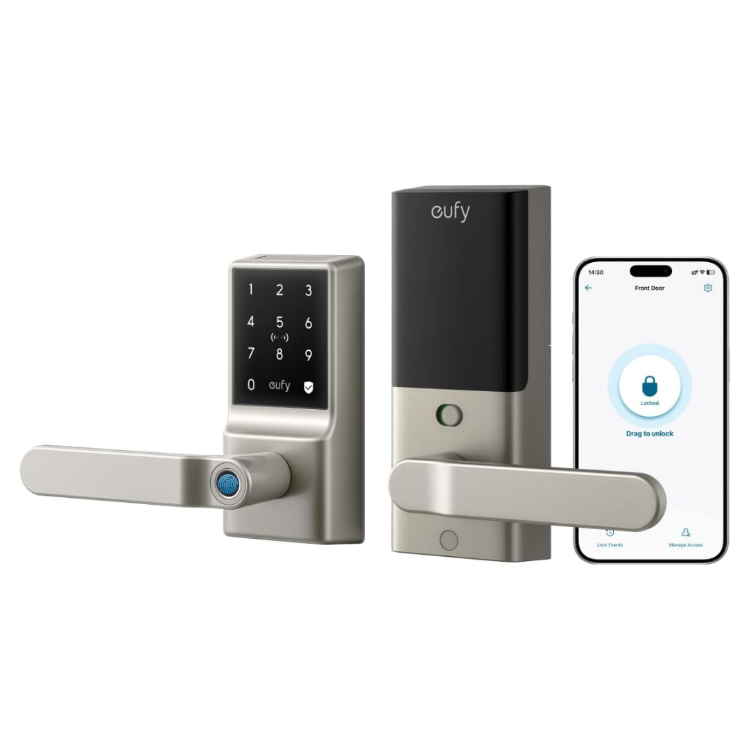 Eufy Security Smart C33 Keypad Door Lock With Handle