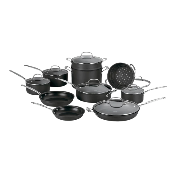 17-Piece Cuisinart Chef's Classic Nonstick Hard Anodized Cookware Set + $39 Kohls Rewards