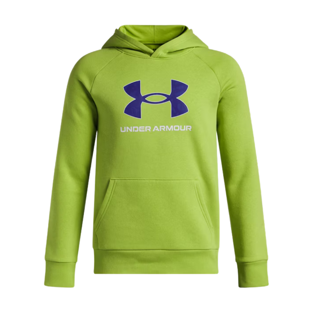 Under Armour Rival Fleece Big Logo Print Fill Boys' Hoodie