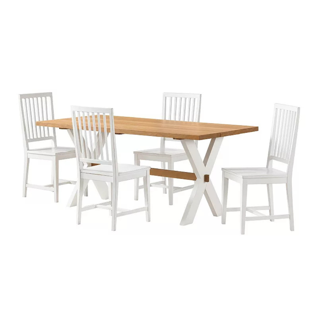 5-Piece Alaterre Chelsea Dining Set With 72" Table And 4 Chairs + $126 Kohls Rewards