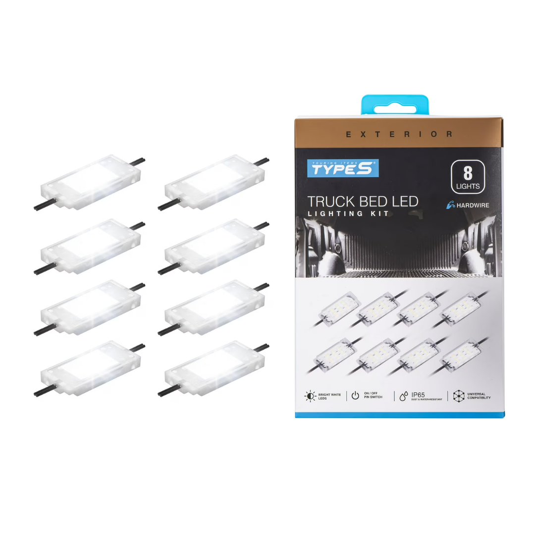 8-Count Type S Truck Bed LED Lighting Kit