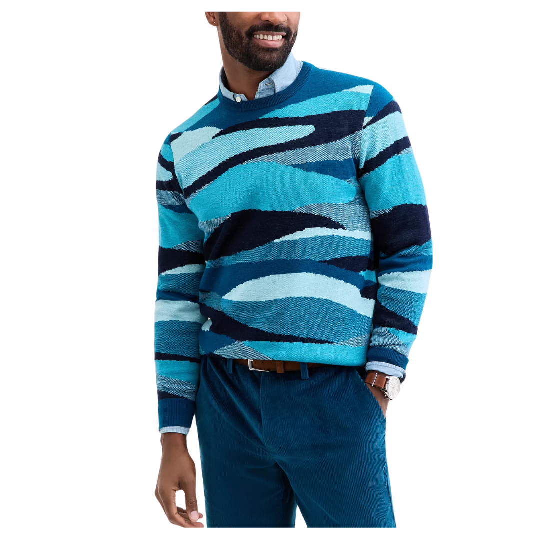 Club Room Men's Pattern Merino Sweater