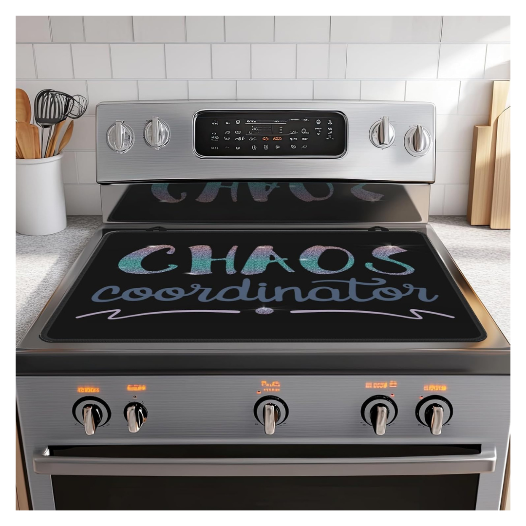 28.5'' X 20.5'' Chaos Mom Extra Thick Stove Top Cover