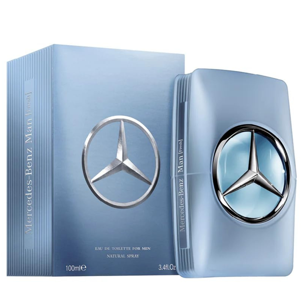 3.4oz Mercedes-Benz Man Fresh Eau De Toilette Cologne Spray