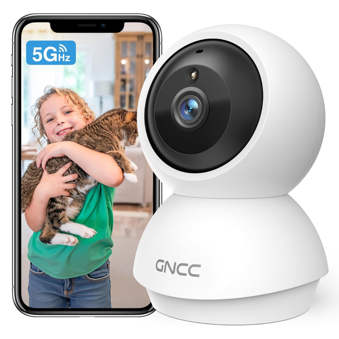 2k Indoor Wifi Security Camera With Night Vision