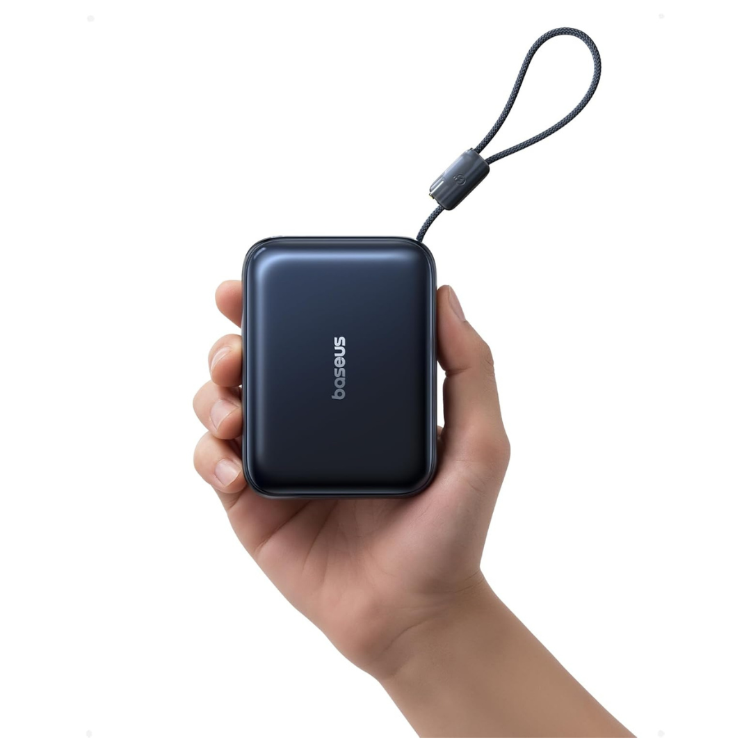 20000mAh Baseus USB-C 45W PD Portable Power Bank W/ Cable