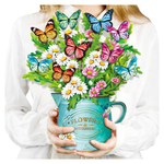12" Airpark 3D Paper Pop Up Flower Bouquet Card
